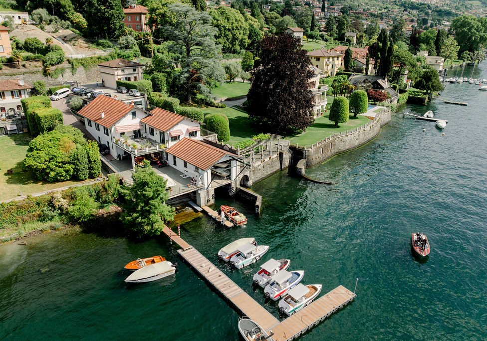 Hochzeitslocation am Comer See in Italien.