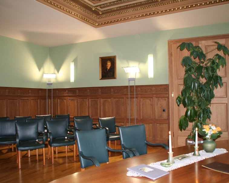 Grüner Saal, Trausaal des Rathauses
