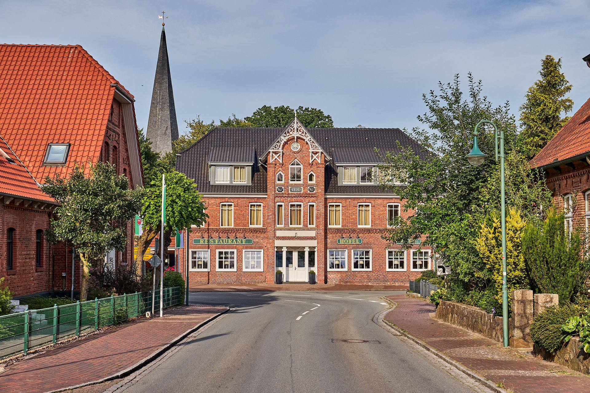 Außenansicht der Hochzeitslocation Hollenstedter Hof in Hollenstedt