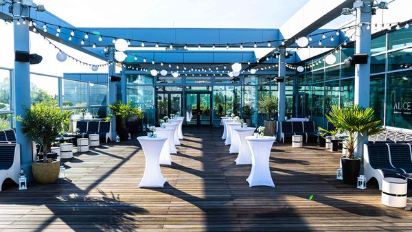 Hochzeitslocation ALICE Rooftop & Garden Berlin