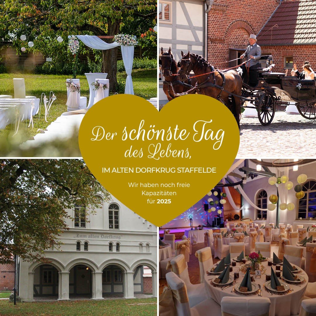 Hochzeitslocation Alter Dorfkrug Staffelde