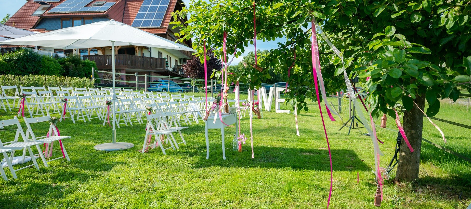 Hochzeitslocation Berghof Weinäcker