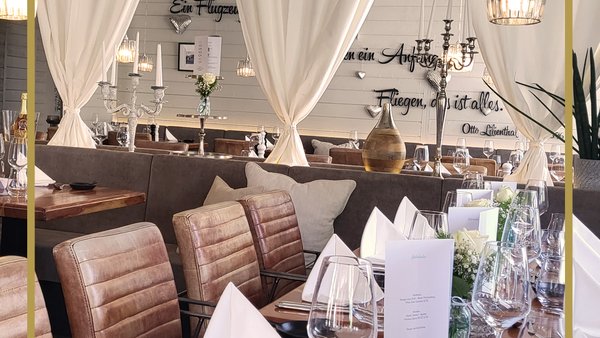 Hochzeitslocation CHECK INN Restaurant                                                                       Eventhalle TERMINAL EINS