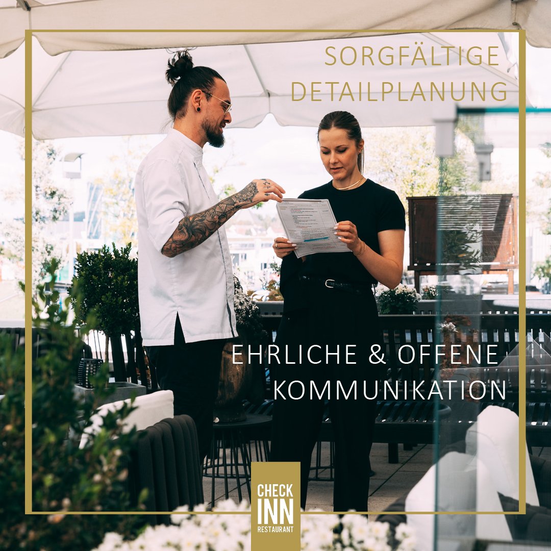 Hochzeitslocation CHECK INN Restaurant                                                                       Eventhalle TERMINAL EINS