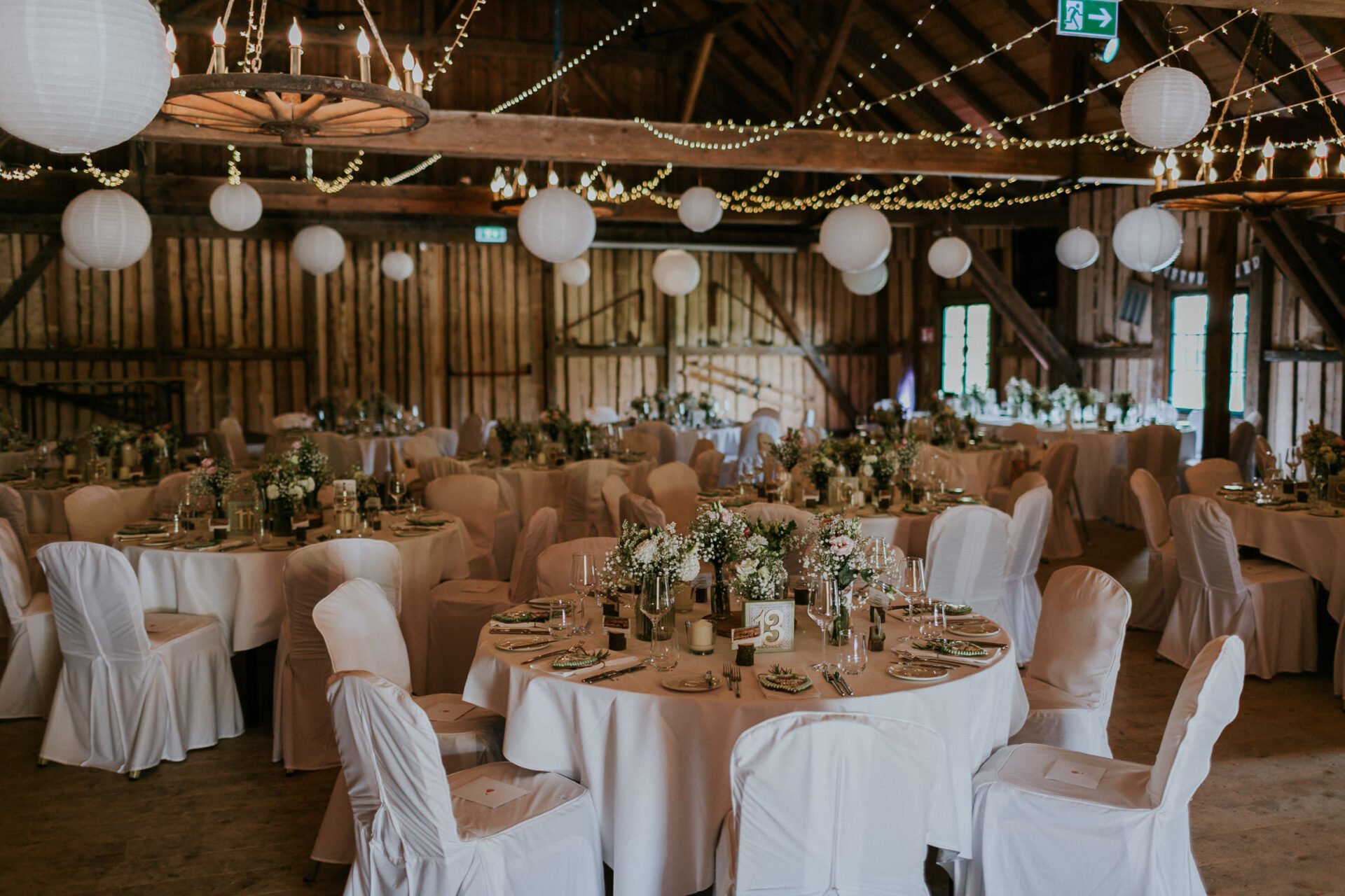 Hochzeitslocation EVENTSCHEUNE Wallenburg