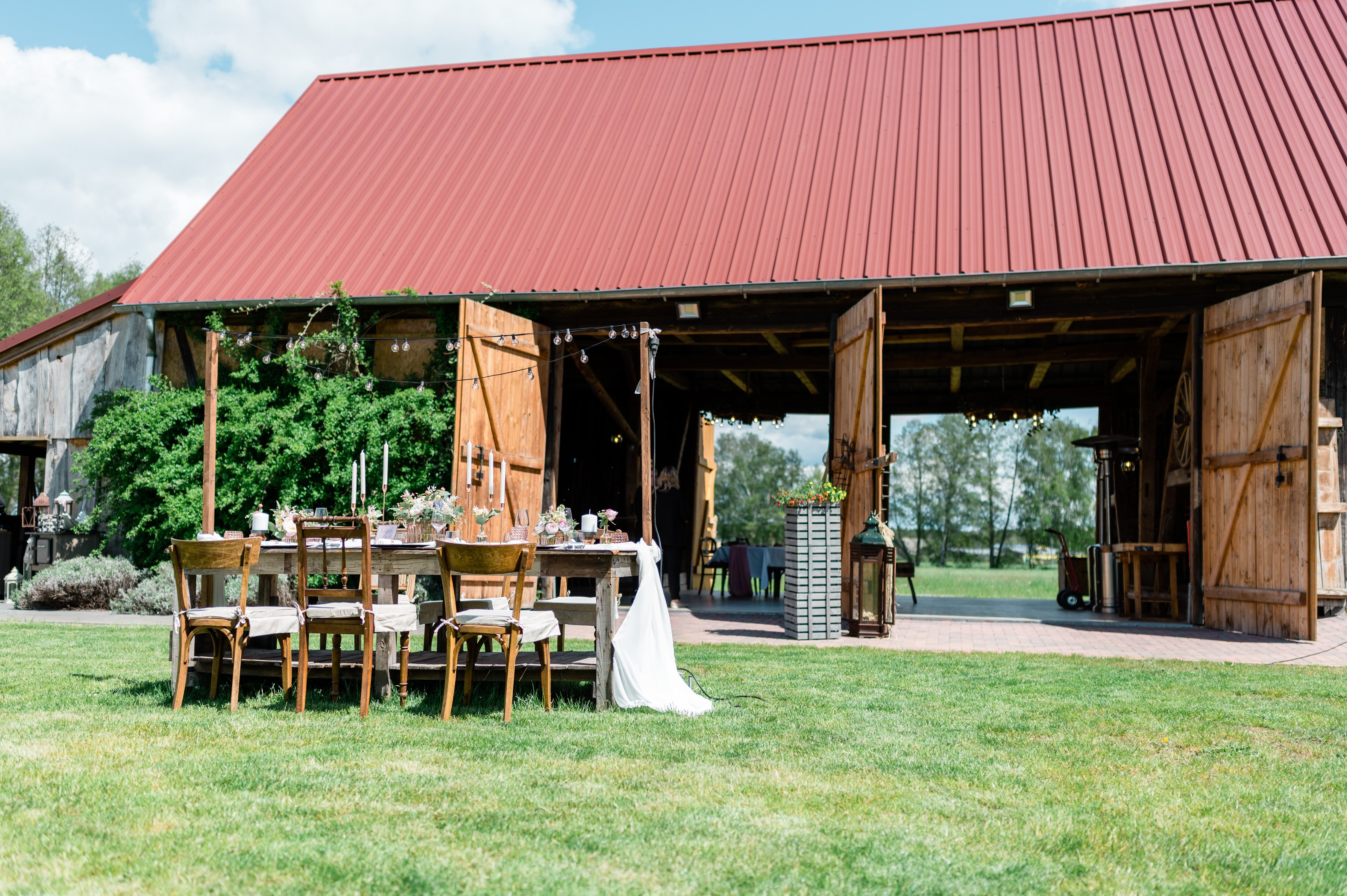 Hochzeitslocation Feldscheune Schöbendorf