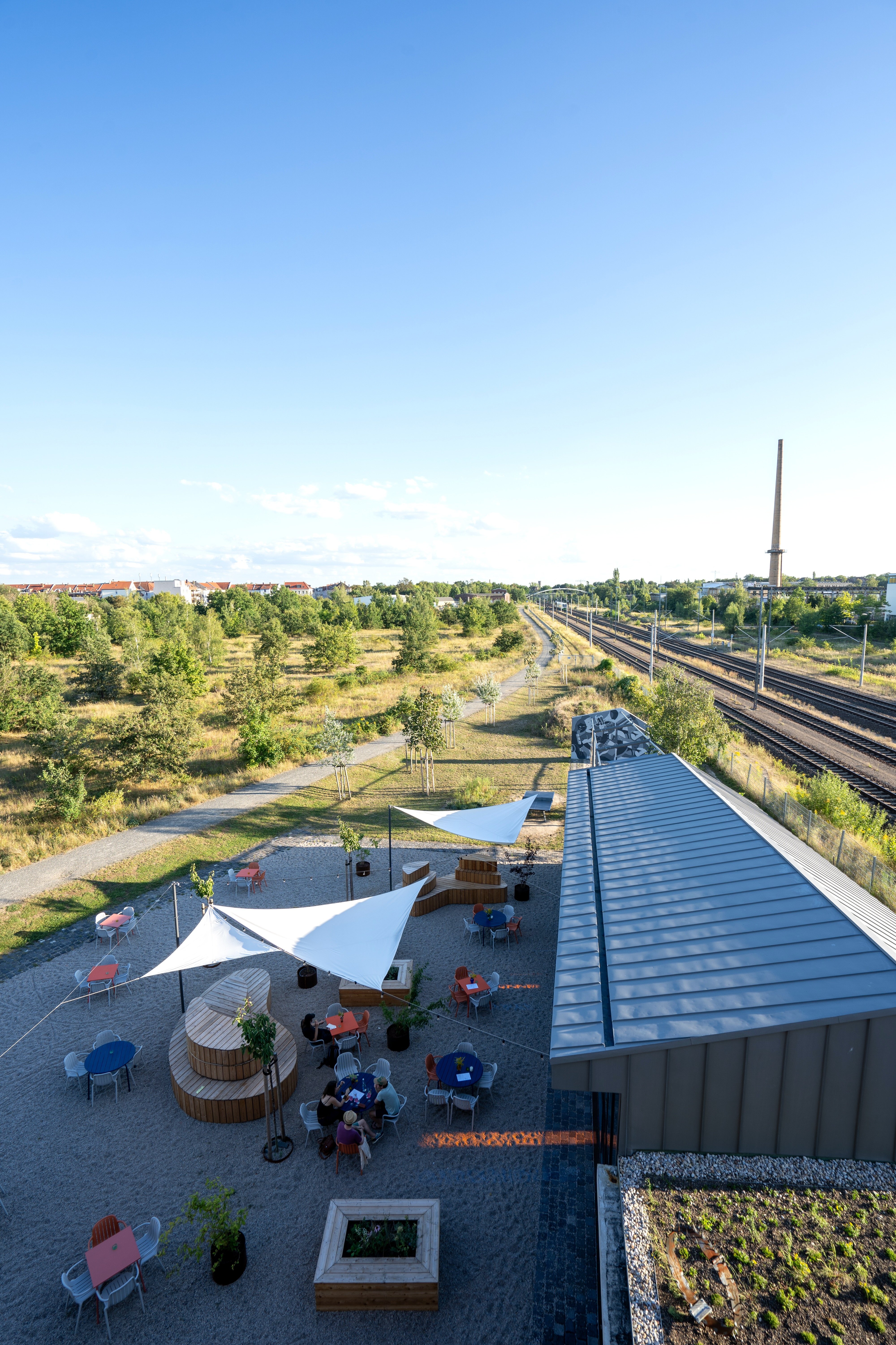 Hochzeitslocation Glasbau / Neue Welle