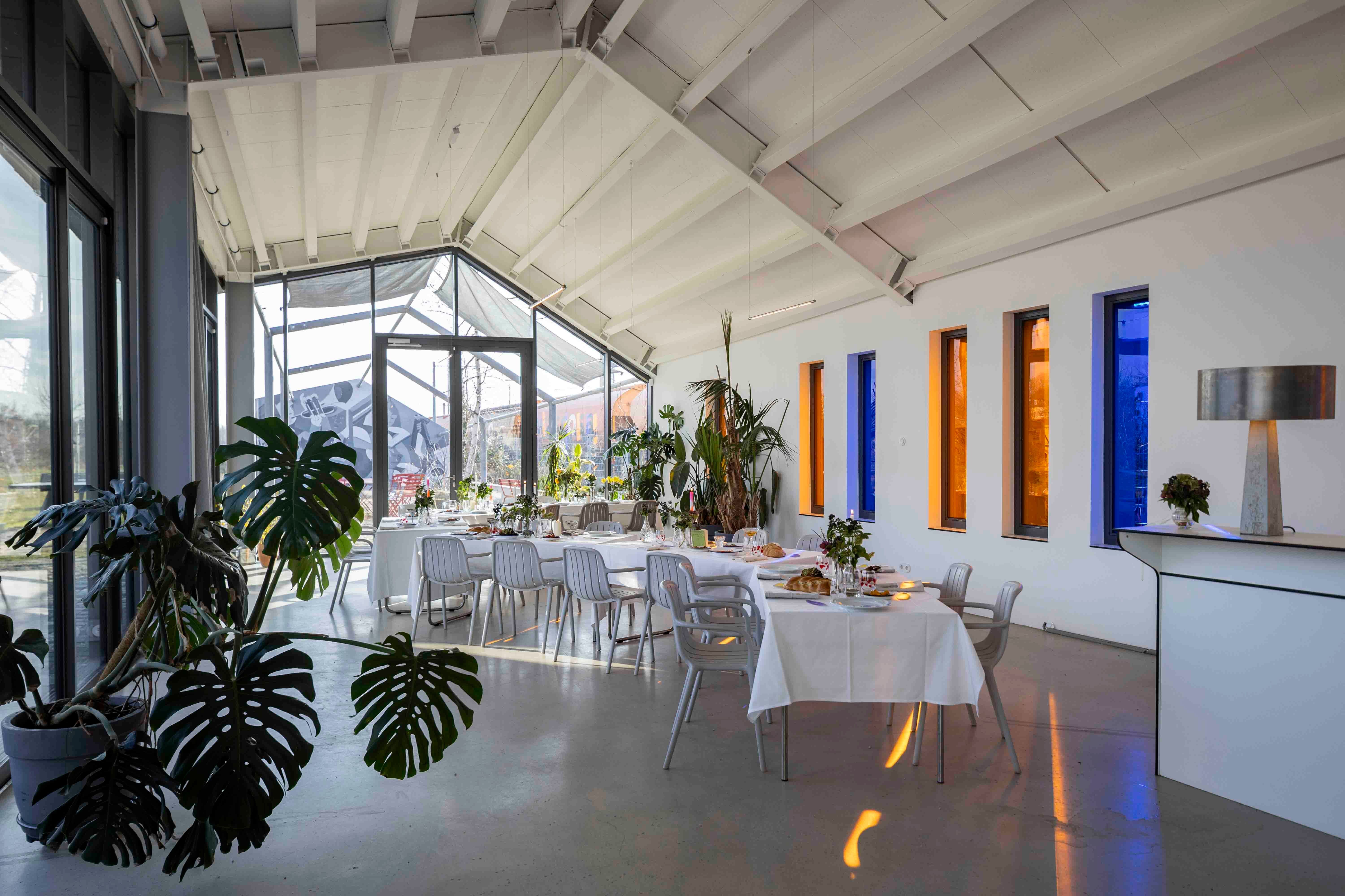 Hochzeitslocation Glasbau / Neue Welle