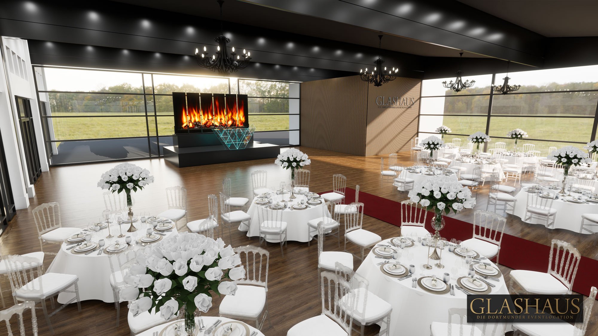 Hochzeitslocation Glashaus Dortmund