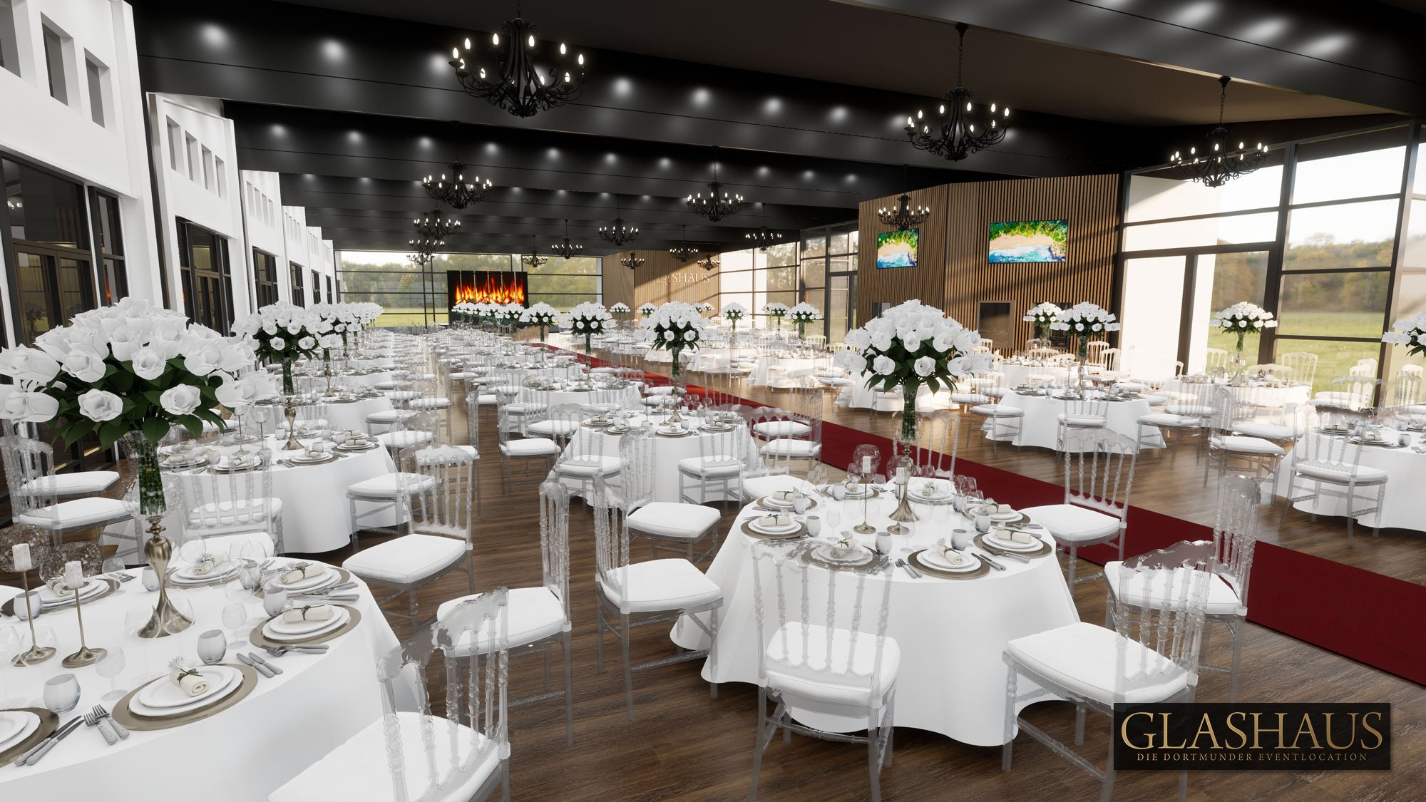 Hochzeitslocation Glashaus Dortmund