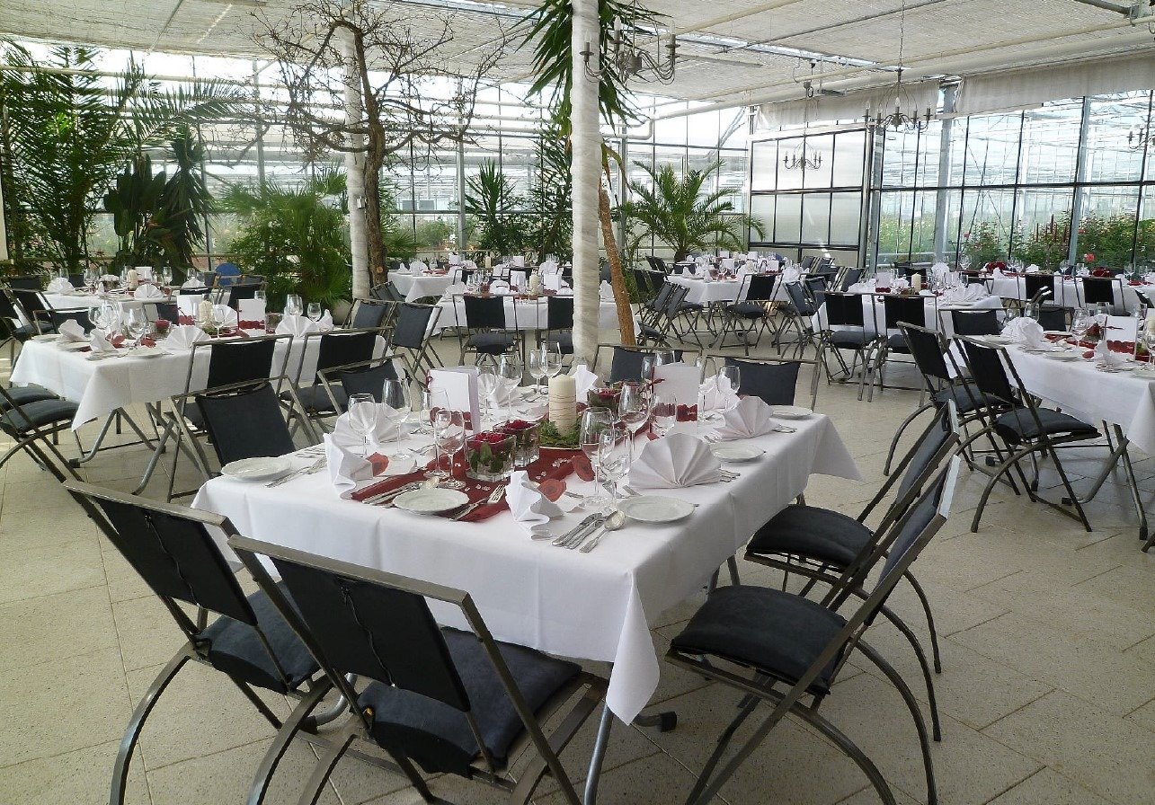 Hochzeitslocation Haus der Rosen, Fellbacher Schnittrosen