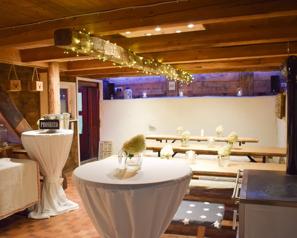Partyhütte für Hochzeitsfeiern - Hohwart's Mühle in Breitnau im Hochschwarzwald.