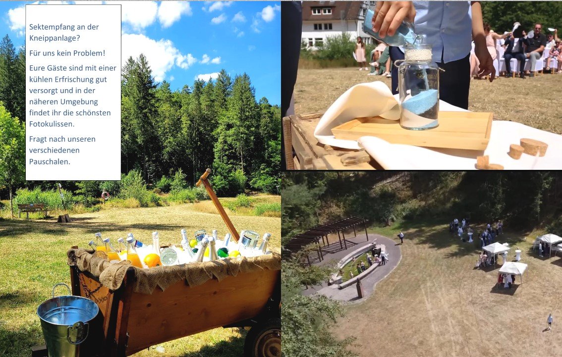 Hochzeitslocation In der Natur - Die Heilsbach