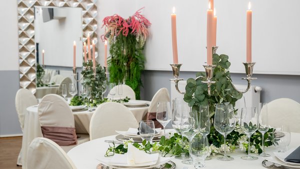 Hochzeitslocation La Cucina - Hochzeitssaal an der Rheinpromenade