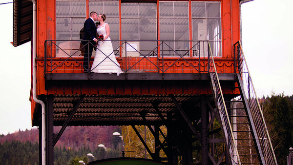 Hochzeitslocation "Mit Volldampf ins Glück" - Heiraten bei der Sauschwänzlebahn