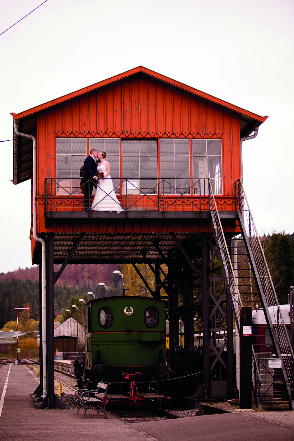 Hochzeitslocation "Mit Volldampf ins Glück" - Heiraten bei der Sauschwänzlebahn