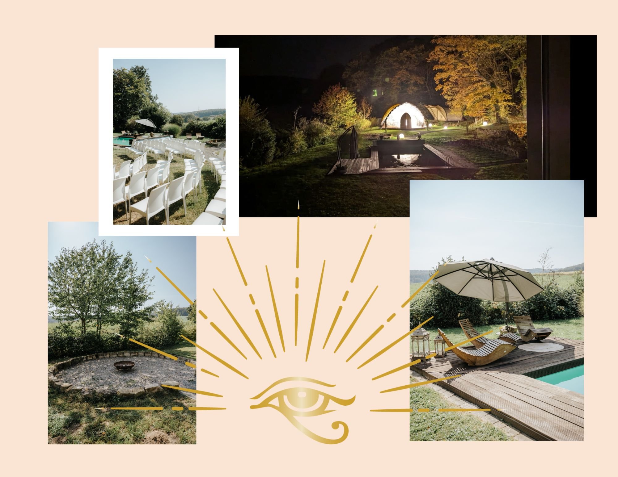 Hochzeitslocation RhodenHill mit Pool