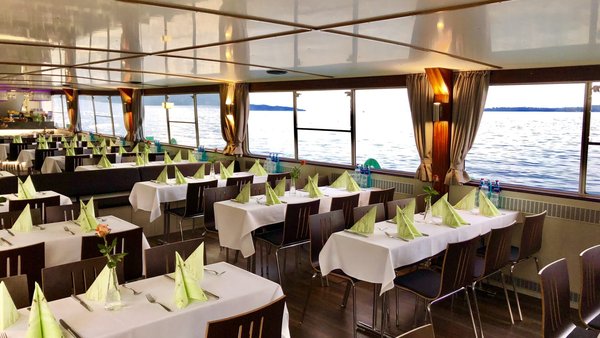 Hochzeitslocation Schifffahrtsbetrieb Held - MS Gunzo & MS Milan