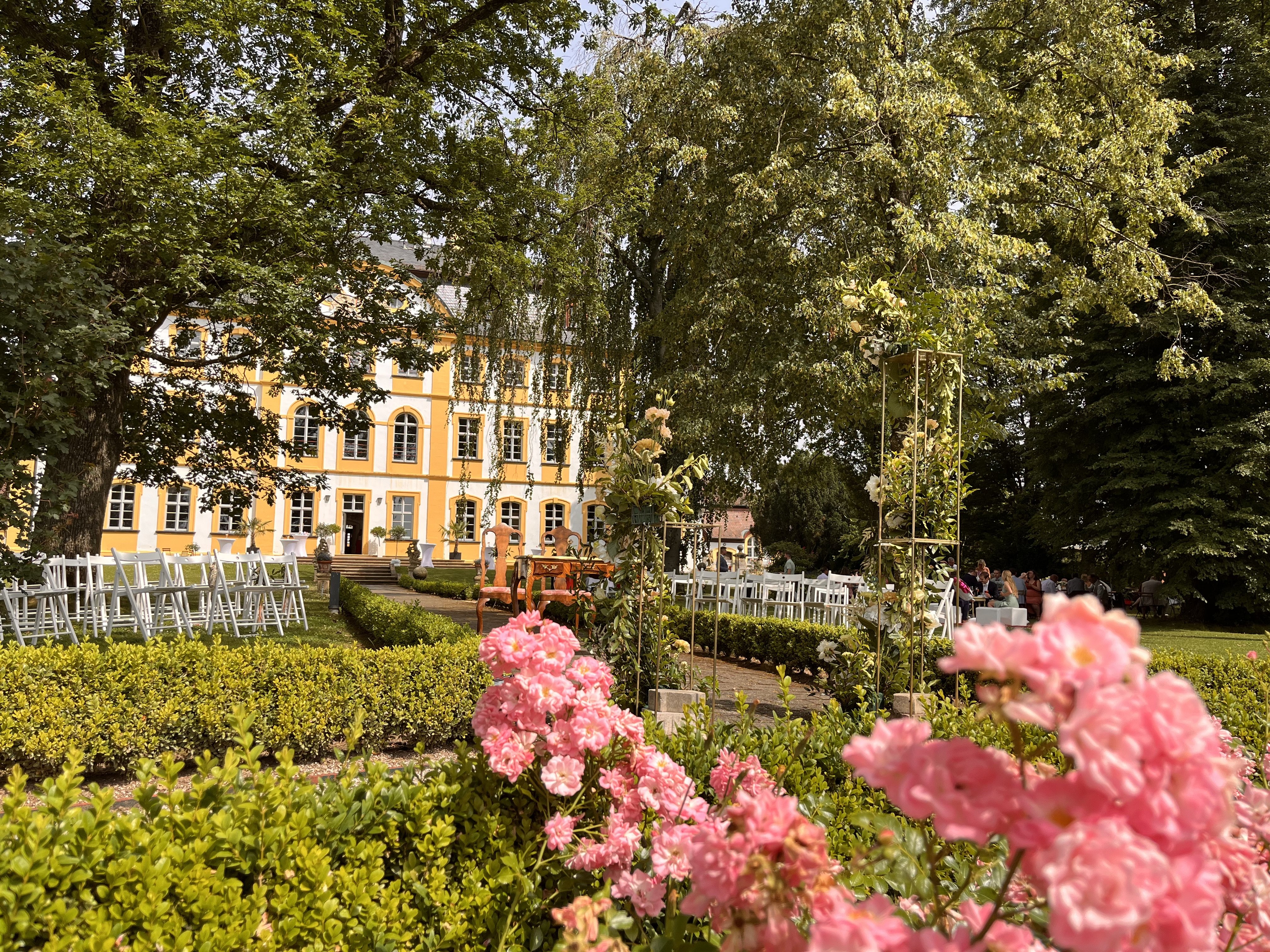 Hochzeitslocation Schloss Jägersburg