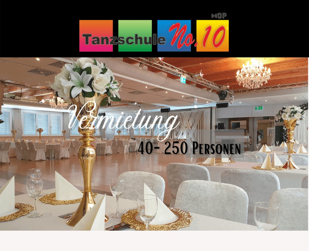 Hochzeitslocation Tanzschule No.10