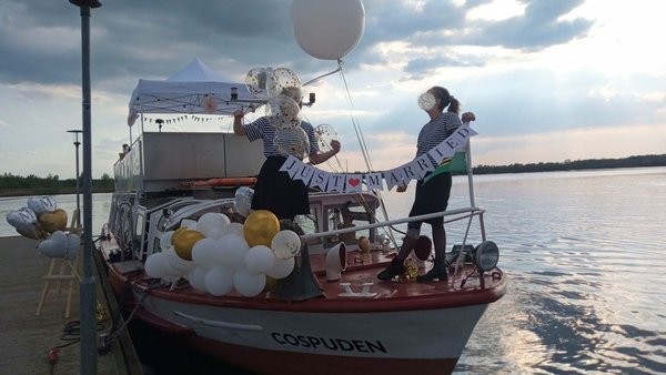 Hochzeitslocation Traditionsschiff MS Cospuden