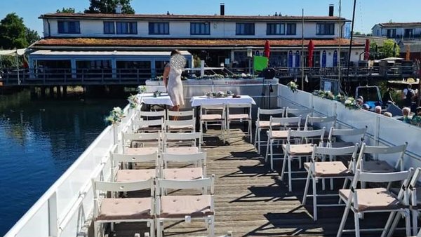 Hochzeitslocation Traditionsschiff MS Cospuden