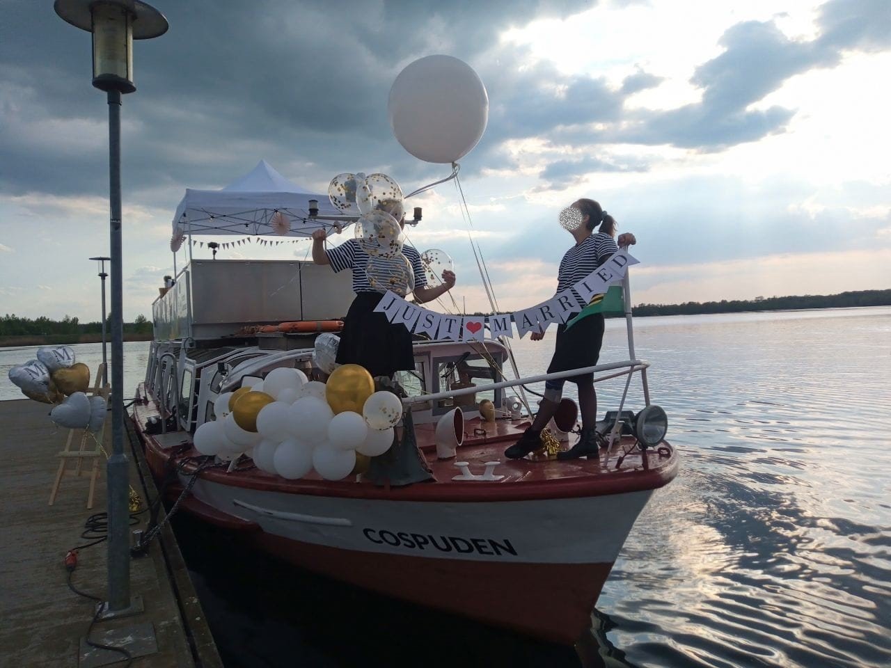 Hochzeitslocation Traditionsschiff MS Cospuden