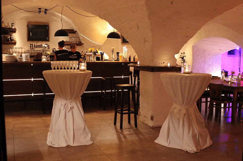 Hochzeitslocation Wambolts -Historischer Gewölbekeller