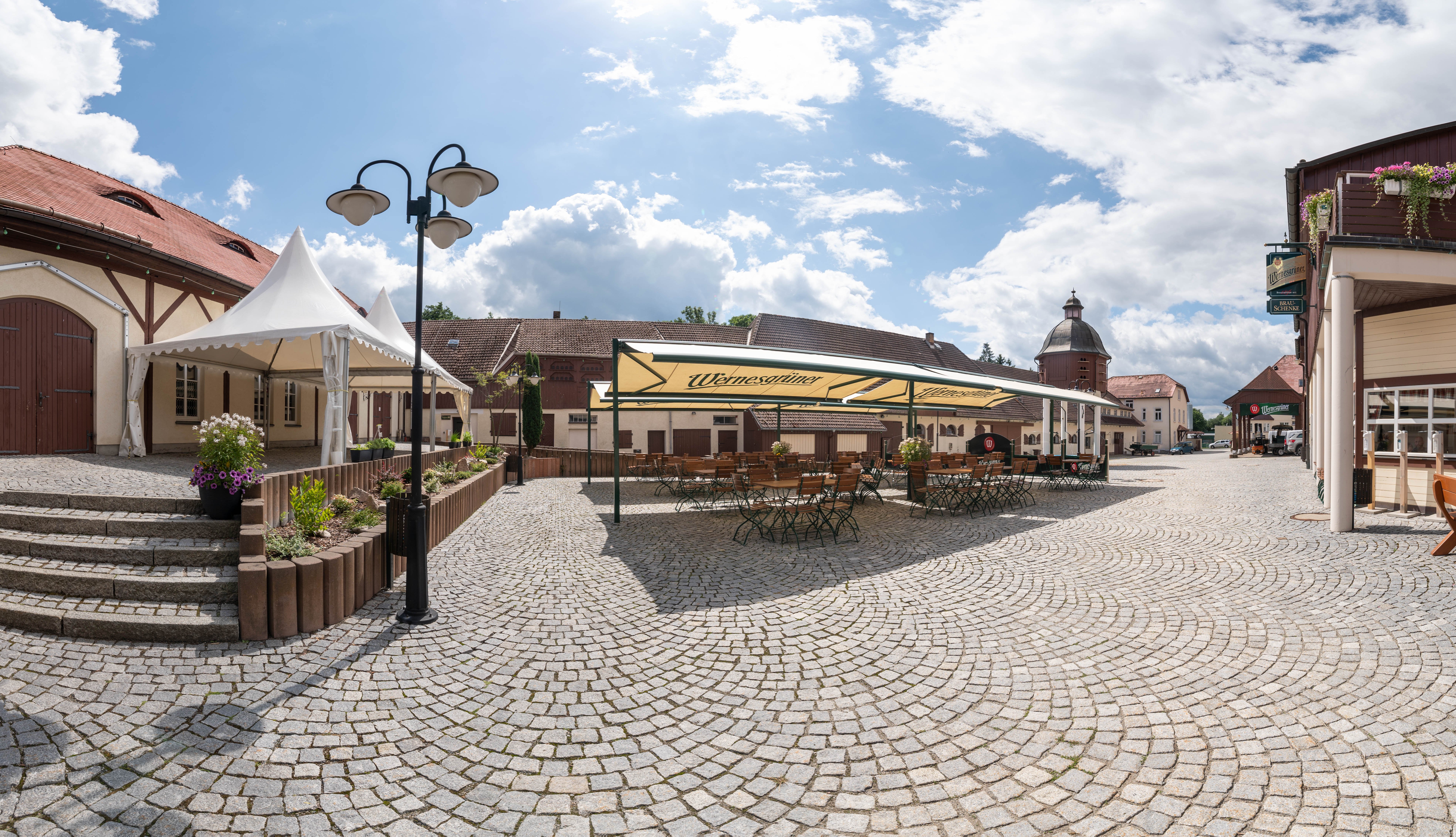 Hochzeitslocation Wernesgrüner Brauerei Gutshof