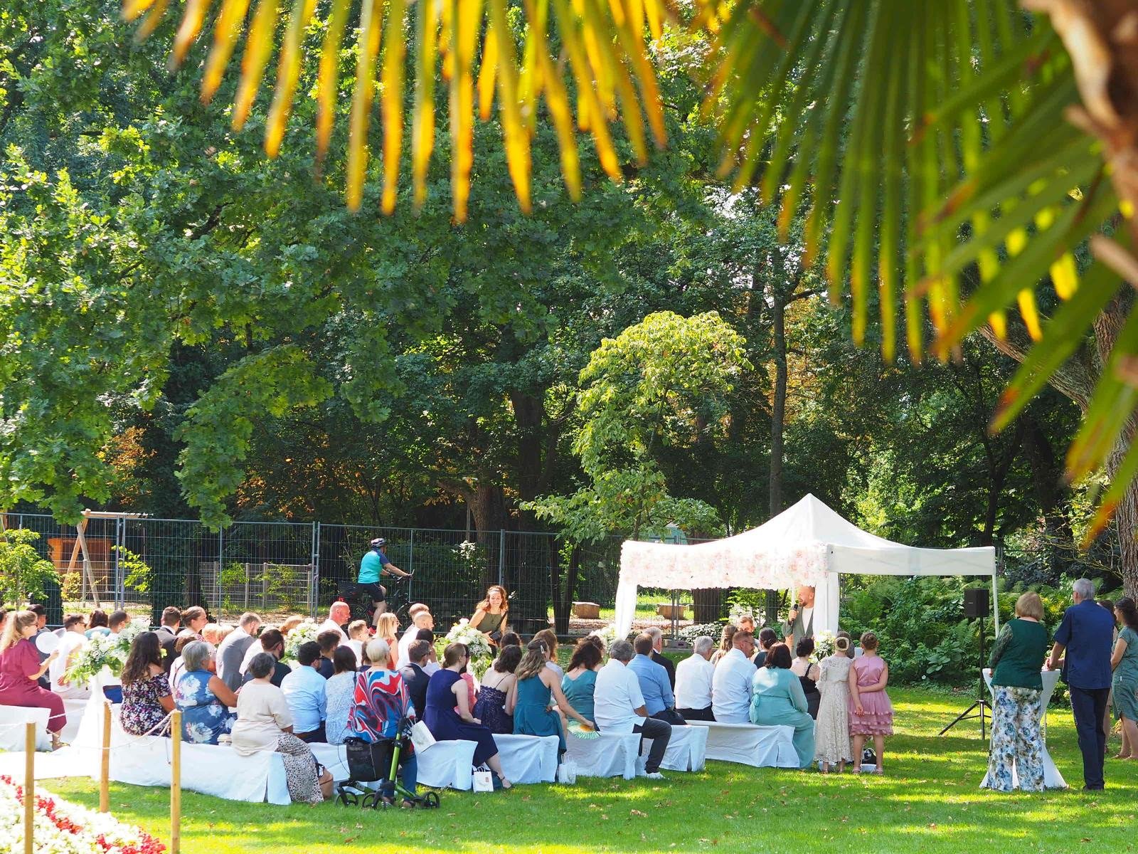 Freie Trauung im Kurpark Bad Krozingen - Hochzeitslocation Kurhaus Bad Krozingen