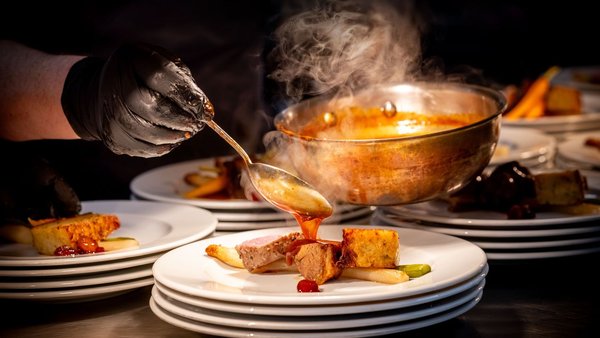 Hochzeitsmenü aus der hauseigenen Küche der Landhaus Bärenmühle
