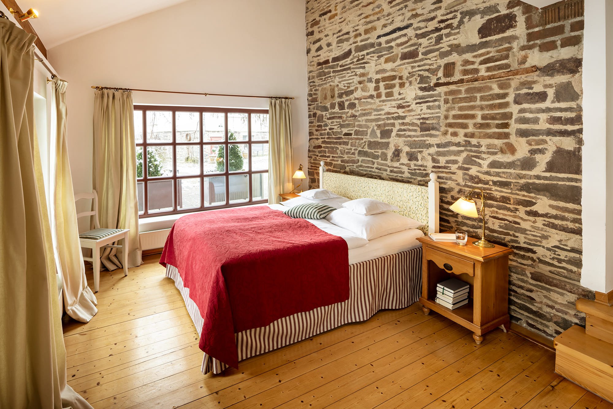 Gästezimmer der Hochzeitslocation mit Übernachtung Landhaus Bärenmühle