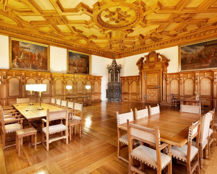 Fürstenzimmer im Rathaus Augsburg – festlicher Trausaal für standesamtliche Hochzeiten