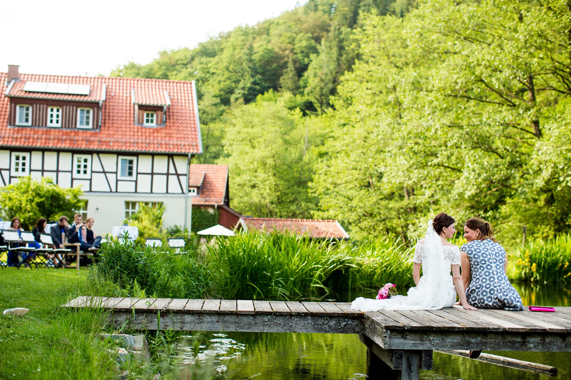 Hochzeitslocation mit Übernachtung in naturnaher Lage